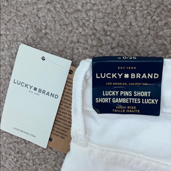 Lucky Brand White Shorts - Picture 4 of 4